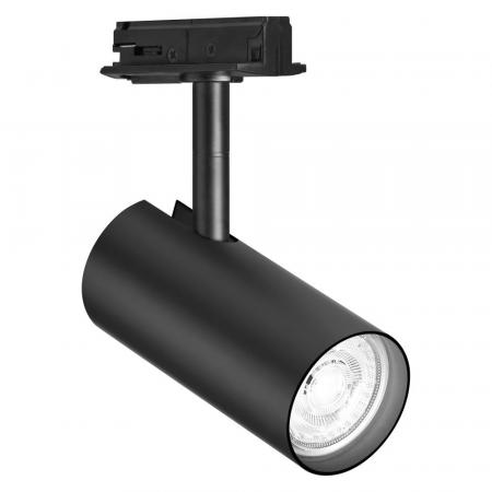 OSRAM 1-Phasen Schienen Leuchtkopf Tracklight Spot Cylinder GU10 schwarz